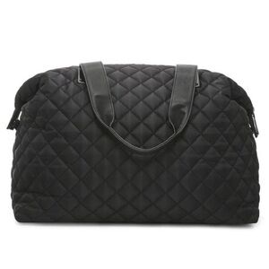 Steve Madden // Quilted Weekender Bag in Black